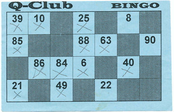 Q-Club Bingo