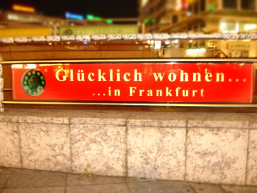 In Frankfurt